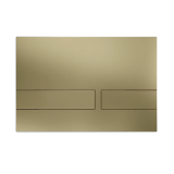 Crosswater Venue Brushed Brass Dual Flush Plate